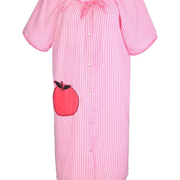 JEFFRICO House Dresses for Women with Pockets - Lightweight Breathable Pink - Picture 2 of 4